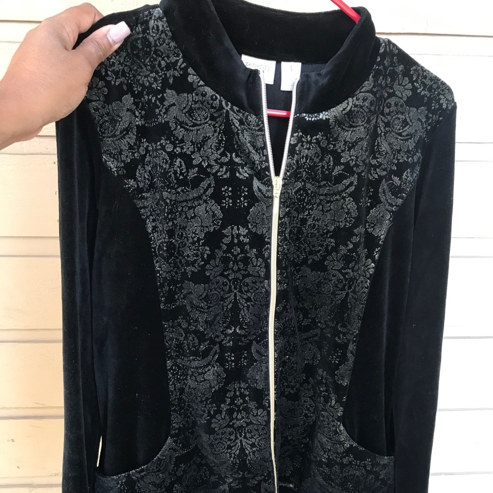 Zenergy by Chicos Black jacket